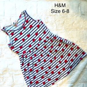 H&M strawberry dress